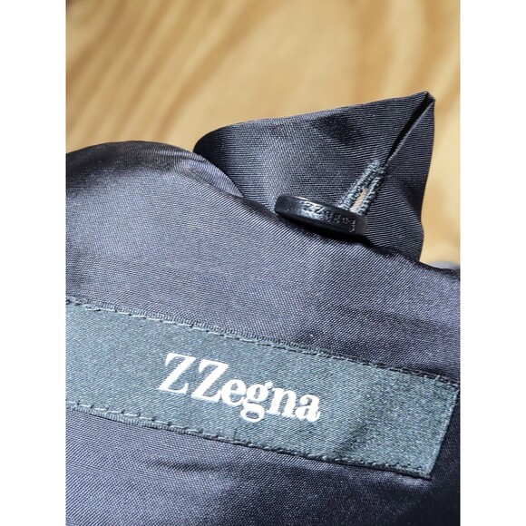 Z Zegna by Ermenegildo Zegna 2 Button Striped Suit Jacket Blazer Men 50R @i2 - Picture 8 of 9